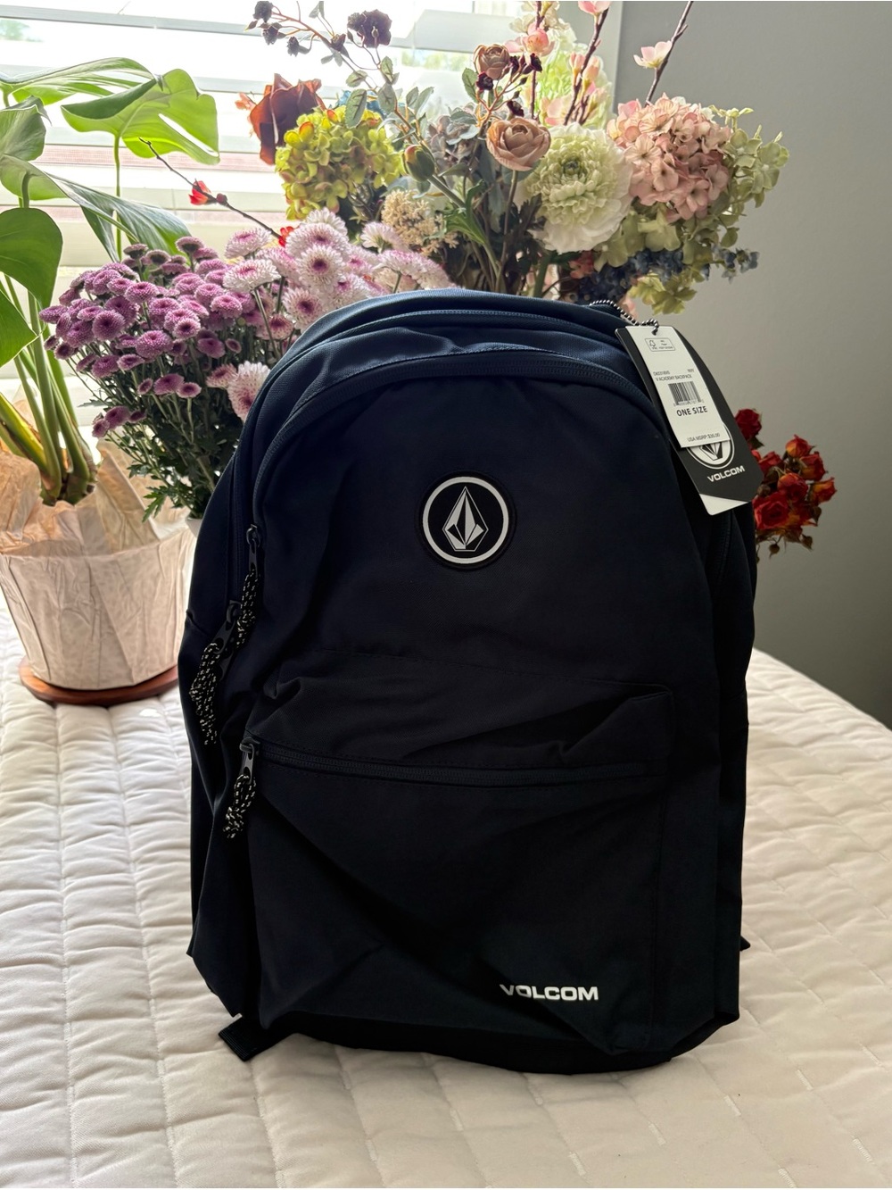 NWT Volcom Academy Backpack In Navy
